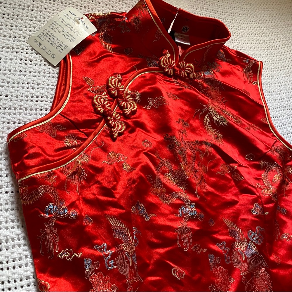 Silk Chinese Cheongsam Top